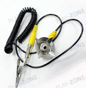 ESD-Band mit Krokodilklemme und Bananenstecker