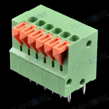 Federklemme 6Pin - PCB Mount
