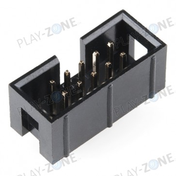 Stiftleiste 2x5 Polig DIN 41651 RM 2.54mm