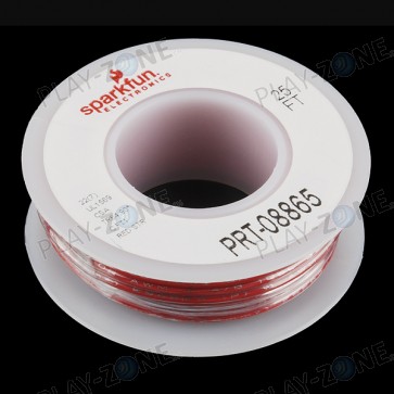 SparkFun Schaltlitze AWG22, Spule zu 7.5m, Rot