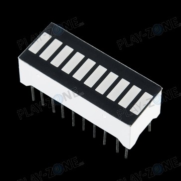 10 Segment LED Bar Graph - Blau