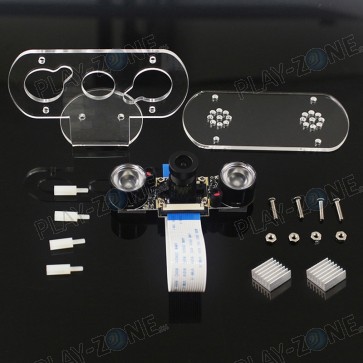 HDTV Pi IR-Camera inkl. LED-Module Set inkl. Acryl-Halterung