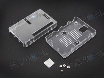 Gehäuse für Raspberry Pi3 B+ (Pi2 / Pi3) Transparent