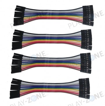 Jumperkabel  40 Stk. F/F  - 10CM - 24AWG