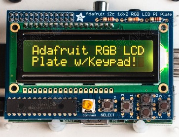 Adafruit RGB Negative 16x2 LCD+Keypad Kit for Raspberry Pi 