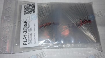 Zener-Dioden Set / 120 Stk. - 12 Werte (3V - 24V)