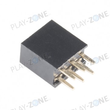 Buchsenleiste 2x3Pin, Rastermass 2.54mm