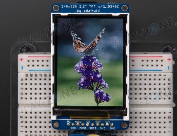 Adafruit 2.2" 18-bit color TFT LCD with microSD - ILI9340