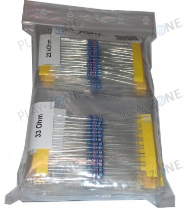 E6 Widerstands-Sortiment Basic 15 Stk. x 31 Werte / 465 Stk.