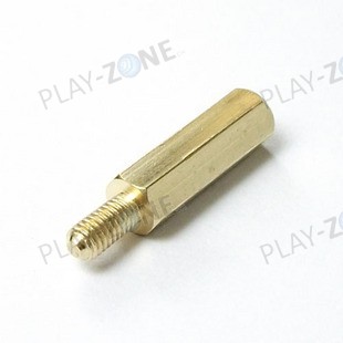 Abstandsbolzen M3 / 15mm / Innen- und Aussengewinde