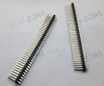 Stiftleiste 2 X 40 Polig RasterMass 2.54mm / 15mm
