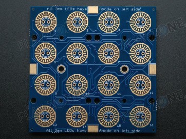 Adafruit Trellis Monochrome Driver PCB