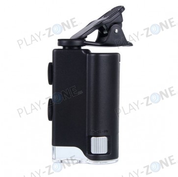60x/100x Universal Mobile Mini-Mikroskop Lupe mit UV-LED 