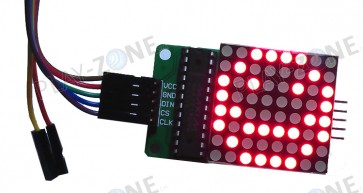 8x8 LED Matrix Breakout mit MAX7219 IC / Assembliert