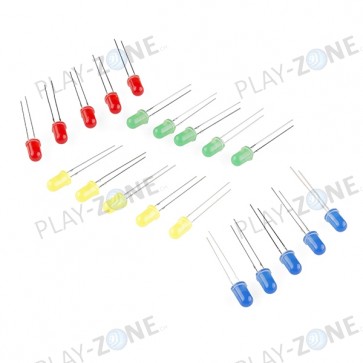 LED Sortiment mit 20 LEDs 5mm