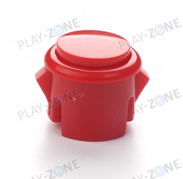 Arcade Button 33mm  - Weinrot
