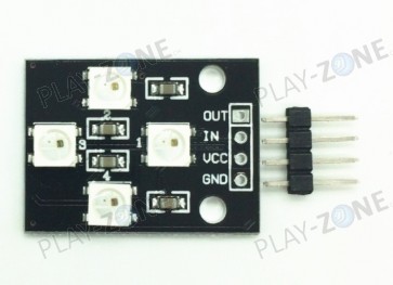 WS2812 Breakout mit 4 Pixel RGB LEDs (NeoPixel)