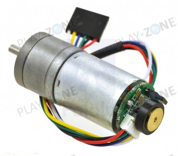 Pololu 34:1 Gearmotor 25Dx52L / LP 6V & 48 CPR Encoder