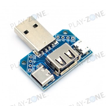 OEM Breakout Board für USB A/Micro/Type-C