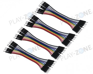 Jumperkabel 40 Stk. M/M - 10CM - 24AWG