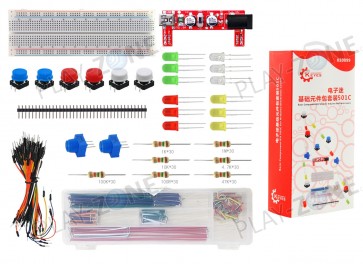 Bauteile Starter Set Advanced für Arduino Projekte mit Box - 242 Teile