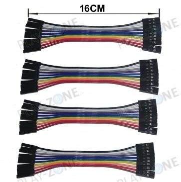 Jumperkabel  40 Stk. F/F  - 15CM - 24AWG
