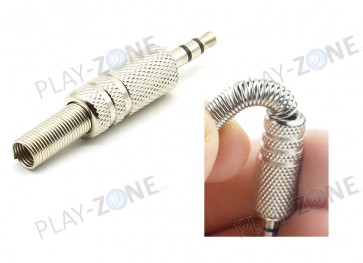 Klinkenstecker 3.5mm / Stereo / Metall, Lötversion