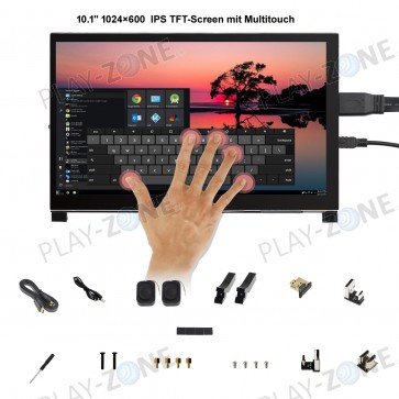 MPI 10.1" 1024×600  IPS TFT-Screen mit Multitouch
