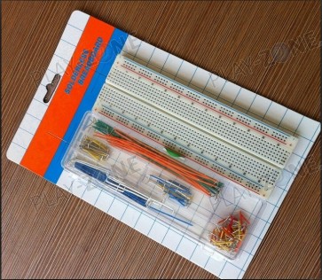 Breadboard mit Steckkabel Combo
