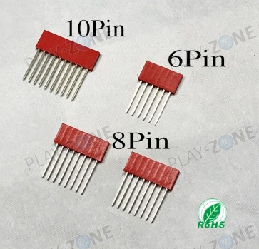 Arduino Stackable Header Kit / Rot