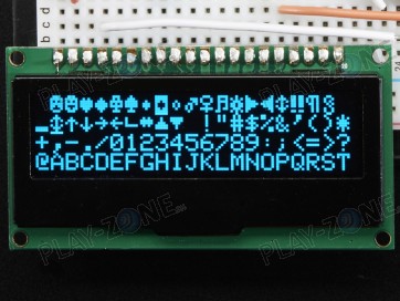 Adafruit Monochrome 2.3" 128x32 OLED Graphic Display Module Kit