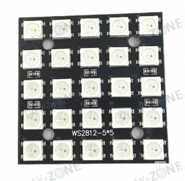 WS2812B 5x5 Matrix mit 25 Pixel RGB LEDs (NeoPixel)