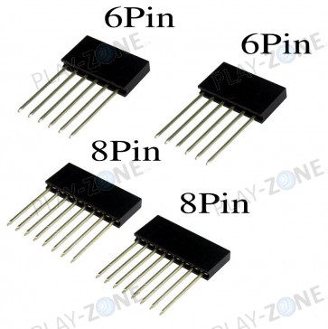 2 Paar 8Pin und 6Pin Arduino Stackable Header