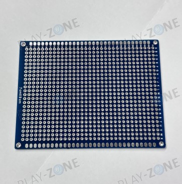 Experimentierplatine 7cm x 9cm x 1.6mm - Blau