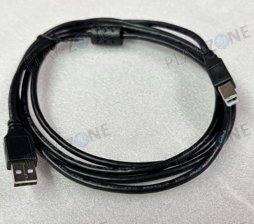 HiSpeed USB Kabel 2.0 A-B / 2.0M Schwarz