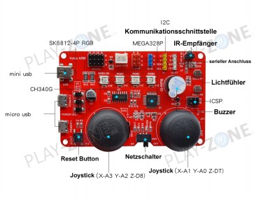 Keyes Control Board V1.0 – Basierend auf Arduino / Atmega 328