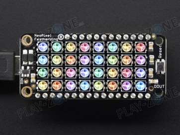 Adafruit NeoPixel FeatherWing - 4x8 RGB LED Add-on