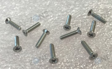 10 Stk. Schraube / Philipps-Kreuzschlitz / M2.5 x 12mm