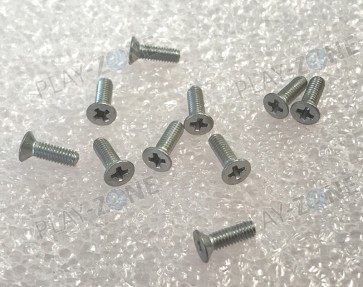 10 Stk. Schraube / Philipps-Kreuzschlitz / M2.5 x 8mm