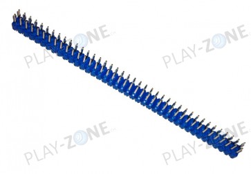 Stiftleiste 2 x 40 Polig RasterMass 2.54mm - Gerade - Blau