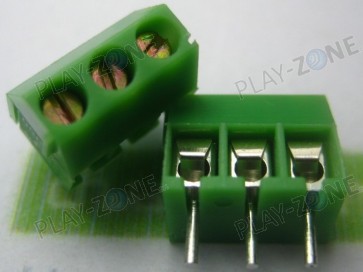 Printklemme mit Schraubanschluss, 3.5mm / 3Pin / Grün