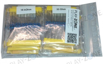 E6 Widerstands-Sortiment Medium 30 Stk. x 31 Werte / 930 Stk.