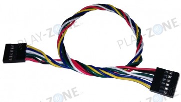 Verbindungskabel F/F 6Pin 30cm - 24AWG