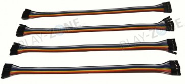1P-1P  Verbindungskabel (30cm)  F/F 40 Stk. - 24AWG