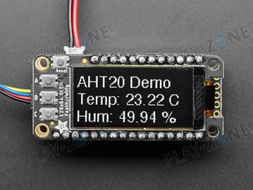 Adafruit FeatherWing OLED - 128x64 OLED Add-on For Feather - STEMMA QT / Qwiic