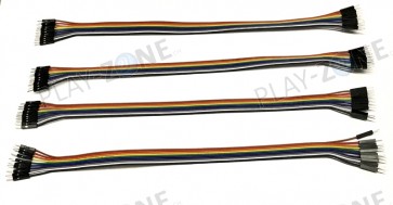 1P-1P  Verbindungskabel (30cm)  M/M 40 Stk. - 24AWG