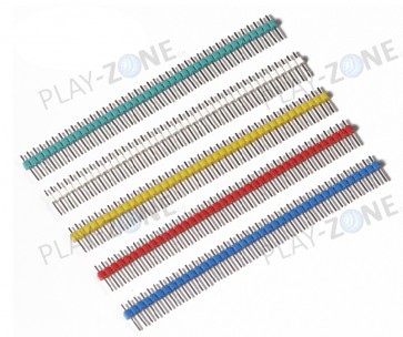 Stiftleisten-Set / 5 Stk. 40Pin verschiedene Farben