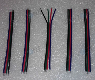 20 Stk. Lötkabel, fertig abisoliert und verzinnt. 15cm - 22AWG
