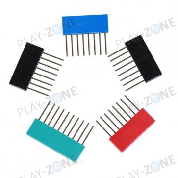 4 Farben Stackable Header Set
