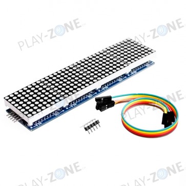 4in1 Matrix LED Modul (Rot) mit MAX7219 IC
